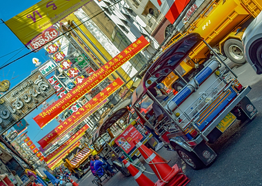 Tuk Tuk Ride in Bangkok
