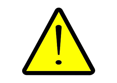 Exclamation Warning Sign