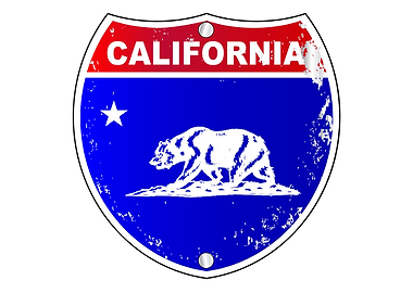 California Interstate Sign