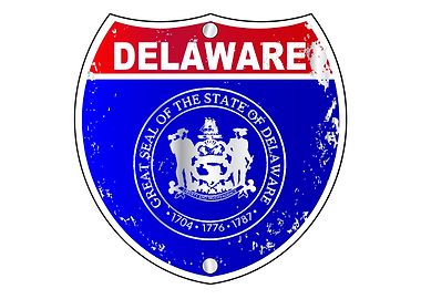 Delaware Interstate Sign
