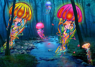 magical jellyfish