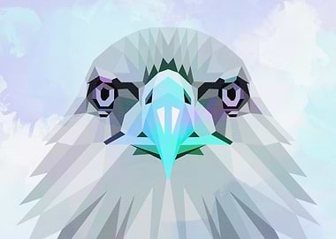 Blue Bald Headed Eagle