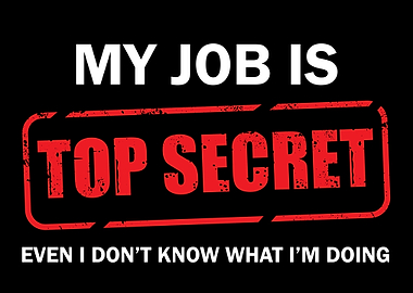 My Job is top Secret