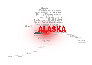 Alaska State Word Cloud