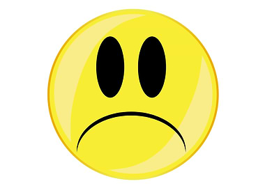 Unhappy Smile Face