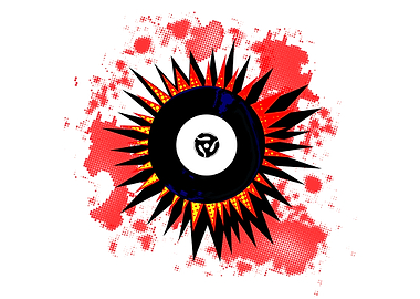 45 RPM Record Explosion