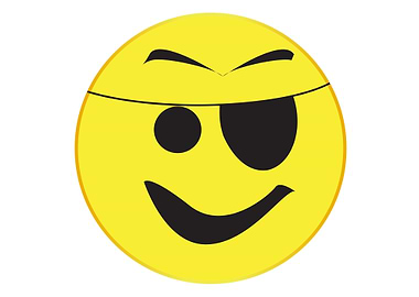 Patch Eye Pirate Smile