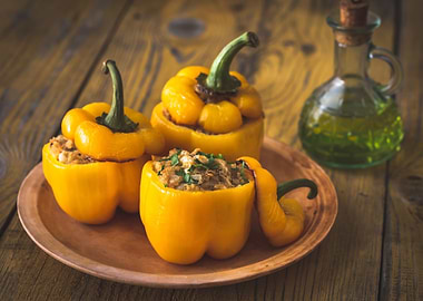Stuffed bell peppers