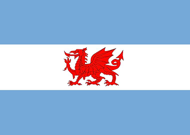 Welsh Flag Of Patagonia