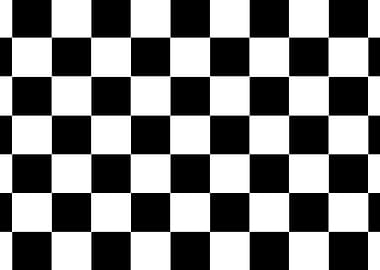 Black And White Chequered