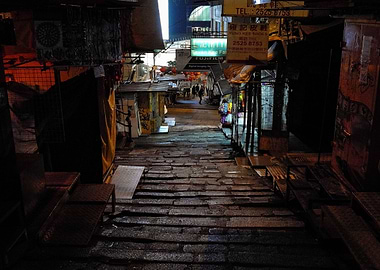 Old pottinger street HK