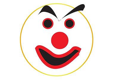 Clown Smile Face