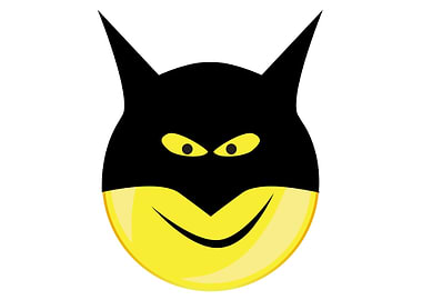 Super Hero Smile Face