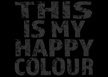 This is my HAPPY COLOUR