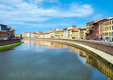 pisa river view