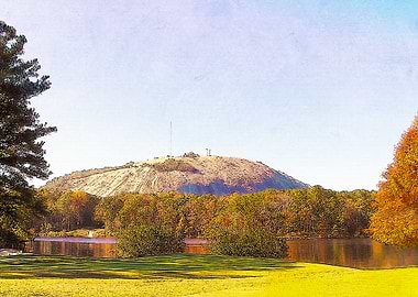 Autumn in Stone Mountain