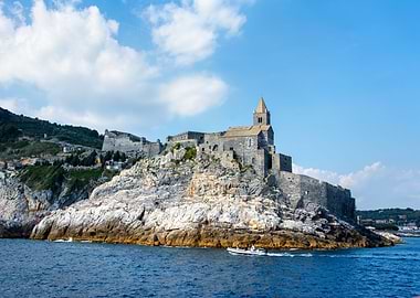 church at cinque terre
