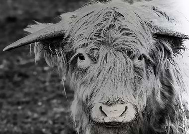Bull on Silver Plate