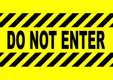 Do Not Enter Sign