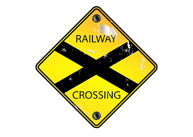 Railway Crossing Sign