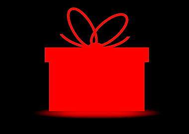 Present In A Red Box