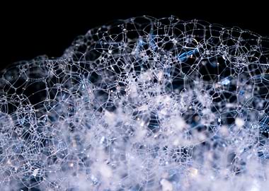 Abstract Soap Bubbles