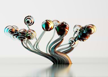 Glass sculpture