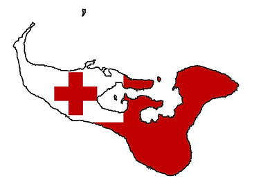 Tonga Black And Flag