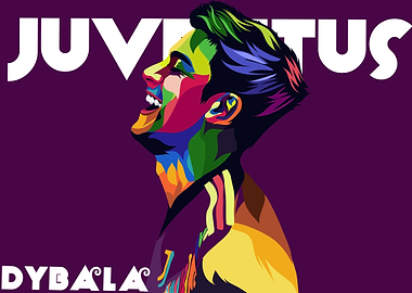 Paulo dybala pop art