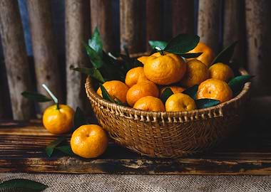 Ripe mandarins