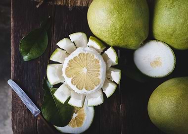 Fresh pomelo
