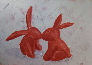 Kissing Rabbits
