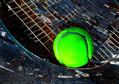 Tennis art print work 14
