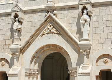 Beutiful stone church