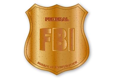 FBI Spoof Shield Badge