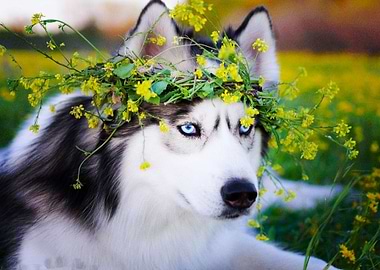 Siberian Husky Dogs Dog H
