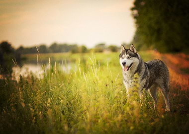 Siberian Husky Dogs Dog P