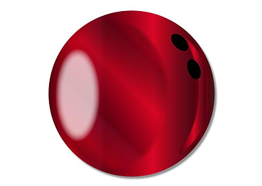 Red Bowling Ball