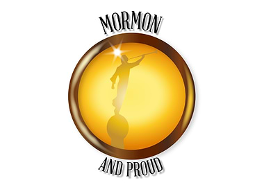 Mormon And Proud Button
