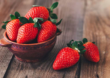 Fresh strawberries