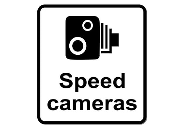 Speed Cameras Sign