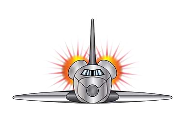 Speeding Space Shuttle