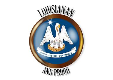 Louisiana Proud Flag