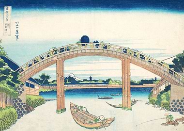 Under the Mannen Bridge