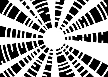 Circle Black And Grid