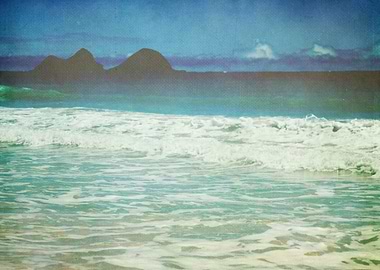 Vintage Hawaii Beach 19