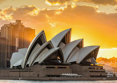Sydney Opera House Sunset