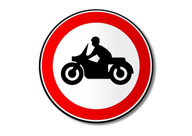 Motorcycle Traffic Sign