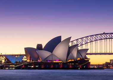 Sydney Opera House at Dusk