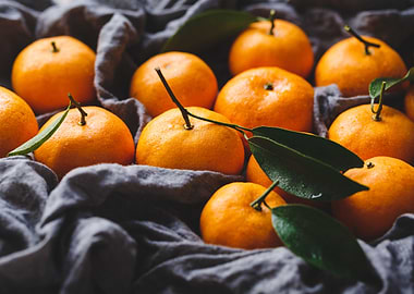 Fresh mandarins